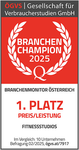 Branchen Champion 1. Platz Preis-Leistungs Verhältnis