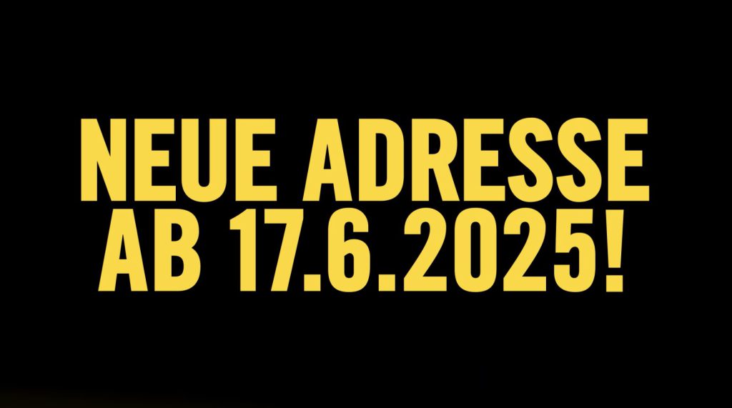 Wir ziehen um!